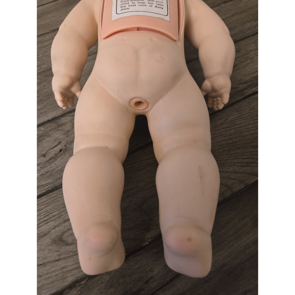 Vintage 1973 Kenner Original Baby Alive 16" Vinyl Doll Blue Eyes NOT WORKING - Picture 6 of 15